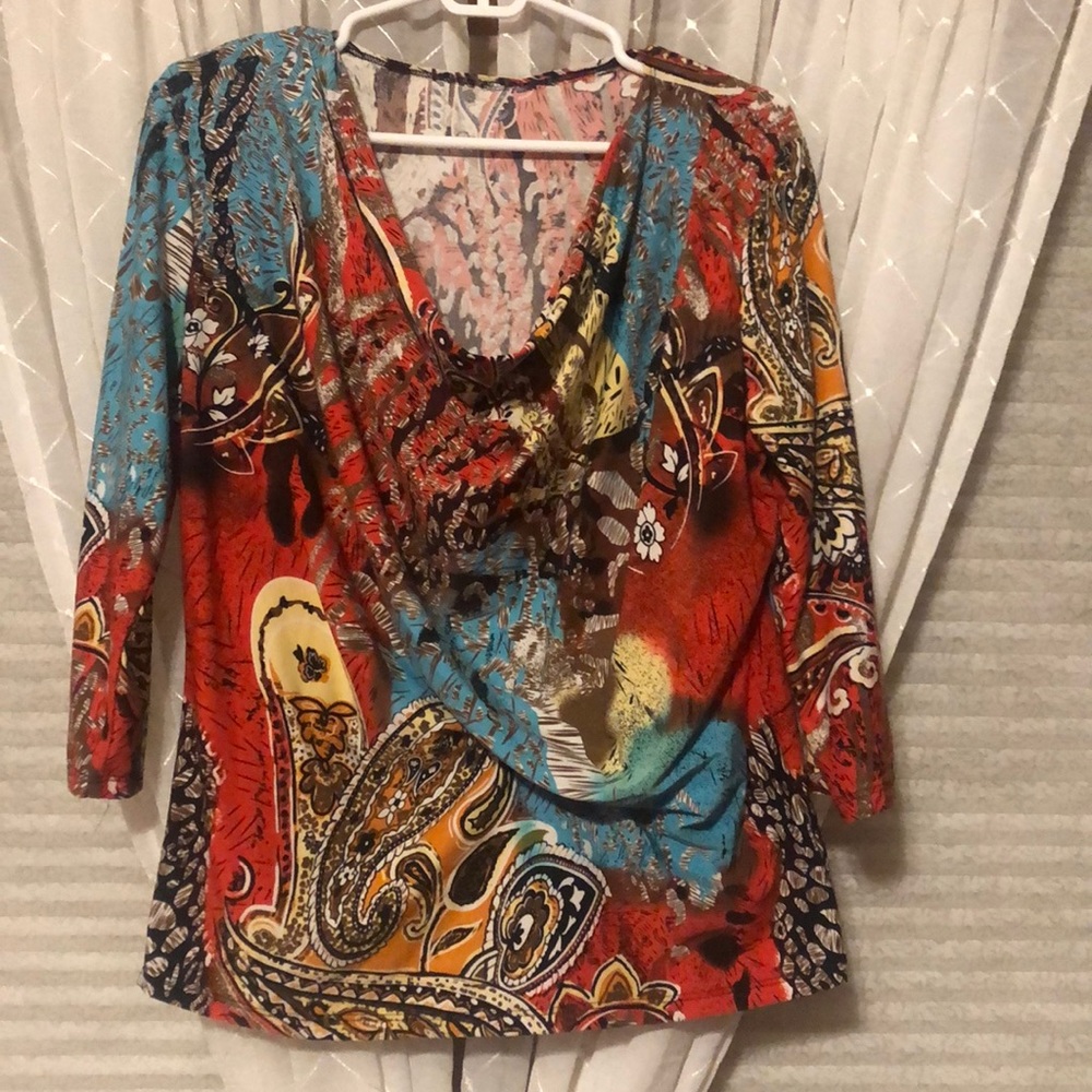 3/4 sleeve blouse